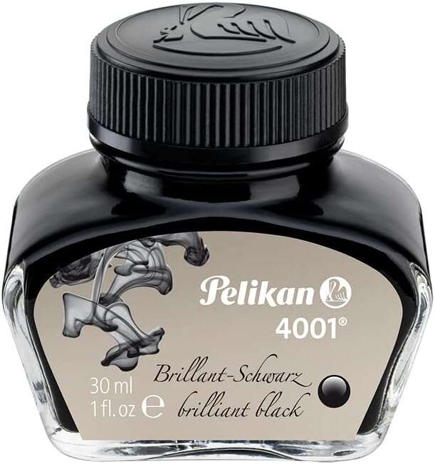 Pelikan Inchiostro 4001 n. 78 - Flacone da 30 ml - Flacone da 30 ml - Assicura il perfetto funzionamento della penna stilografica - Colore nero