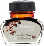 Pelikan Inchiostro 4001 n. 78 - Flacone da 30 ml - Calamaio da 30 ml - Assicura il perfetto funzionamento della penna stilografica - Colore marrone