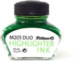 Inchiostro Pelikan 4001 n. 78 - Flacone da 30 ml - Assicura il perfetto funzionamento della penna stilografica - Colore verde fluorescente - immagine 2