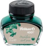Inchiostro Pelikan 4001 n. 78 - Flacone da 30 ml - Calamaio da 30 ml - Assicura il perfetto funzionamento della penna stilografica - Colore verde scuro