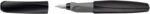 Pelikan Twist Penna Stilografica Scolastica Ricaricabile - Pennino in Acciaio Inossidabile Punta M - Corpo Colore Nero (946806) - immagine 3