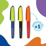 Pelikan Roller Erase 2.0 Penna a sfera - Impugnatura ergonomica antifatica - Inchiostro a lunga durata - Corpo dello stesso colore della scrittura - Colore nero - immagine 2