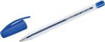 Pelikan Stick Super Soft Penna a sfera Tratto 1 mm - Inchiostro super fluido - Impugnatura triangolare - Colore blu - immagine 2