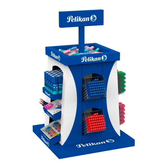 Espositore scolastico Pelikan con 364 articoli - Include: matite di grafite