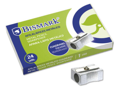 Bismark Temperamatite in metallo per matite normali - Colore acciaio
