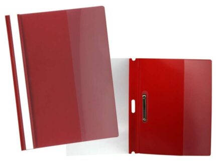 Yes Cartellina con chiusura a clip per 30 fogli A4 - Copertina trasparente