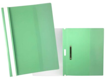 Yes Cartellina con chiusura a clip per 30 fogli A4 - Copertina trasparente