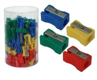 Bismark Temperamatite in plastica per matite normali - Colori assortiti