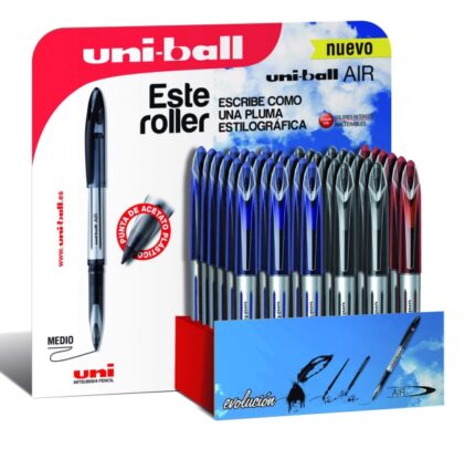 Uni-ball Air 188 Espositore da 36 rollerball - Punta da 0