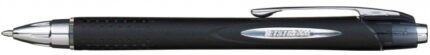 Uni-ball JetStream SXN-210 Penna a sfera retrattile - Punta da 1 mm - Inchiostro resistente all'acqua e alla luce - Asciugatura istantanea - Colore nero