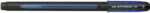 Uni-ball JetStream SX-101-10 Penna a inchiostro - Punta a sfera da 1 mm - Asciugatura istantanea - Ideale per mancini - Colore blu