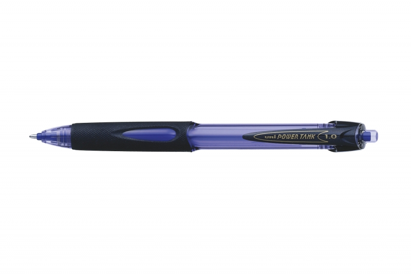 Uni-ball Power Tank SN-220 Penna a inchiostro liquido - Punta a sfera da 1 mm - Cartuccia pressurizzata - Scrive su qualsiasi superficie - Resistente a temperature estreme - Colore blu Uni-ball Power Tank SN-220 Penna a inchiostro liquido - Punta a sfera da 1 mm - Cartuccia pressurizzata - Scrive su qualsiasi superficie - Resistente a temperature estreme - Colore blu