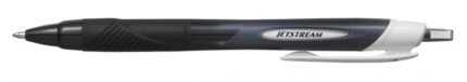 Uni-ball JetStream Sport SXN-150 Penna a sfera retrattile - Punta da 1 mm - Inchiostro pigmentato resistente all'acqua e alla luce - Asciugatura istantanea - Colore nero