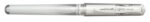 Uni-ball Signo Broad UM-153 Penna a gel - Punta a sfera da 1 mm - Tratto stilografico - Impugnatura in gomma - Colore bianco
