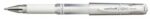 Uni-ball Signo Broad UM-153 Penna a gel - Punta a sfera da 1 mm - Tratto stilografico - Impugnatura in gomma - Colore bianco - immagine 2