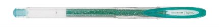 Uni-ball Signo Sparkling UM-120SP Penna a inchiostro gel - Punta a sfera da 1 mm - Inchiostro pigmentato resistente all'acqua e alla luce - Effetto glitter - Colore verde