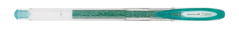 Uni-ball Signo Sparkling UM-120SP Penna a inchiostro gel - Punta a sfera da 1 mm - Inchiostro pigmentato resistente all'acqua e alla luce - Effetto glitter - Colore verde Uni-ball Signo Sparkling UM-120SP Penna a inchiostro gel - Punta a sfera da 1 mm - Inchiostro pigmentato resistente all'acqua e alla luce - Effetto glitter - Colore verde