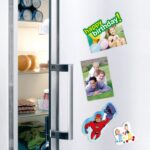 Apli Confezione da 3 fogli di carta magnetica A4 - 650 g - Adatta alle stampanti a getto d'inchiostro - Facile da usare - Ideale per immagini personalizzate e decorazione di superfici metalliche - immagine 2