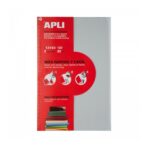 Apli Confezione da 3 buste trasparenti in PVC - Linguetta autoadattabile - Eco-Friendly