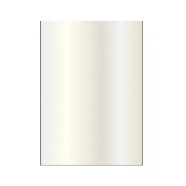 Apli Confezione da 10 fogli di carta metallizzata - Ideale per stampe speciali - Compatibile con stampanti a getto d'inchiostro e laser - Colore perla