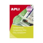 Confezione da 100 fogli trasparenti in poliestere A4 per stampanti a getto d'inchiostro - Alta qualità di riproduzione - Elevata trasparenza - Asciugatura rapida - Elevata resistenza e stabilità termica - Compatibili con le stampanti più diffuse
