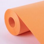Apli Rotolo di carta Kraft - 70 g - Fibre naturali - Alta resistenza - Colore omogeneo - Ideale per imballaggi e lavori manuali - Colore arancione - immagine 2