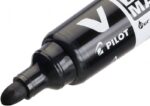 Pilot V-Board Master Begreen Confezione da 5 pennarelli per lavagna bianca - Punta tonda 6 mm - Tratto 2,3 mm - 91% di plastica riciclata - Ricaricabile - Colori assortiti - immagine 3