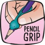 Maped Kidy Lern Confezione da 10 guide per matite - Modello Squalo - Guida estraibile - Adatta alla maggior parte delle matite - Per alunni dai 3 ai 7 anni - immagine 3