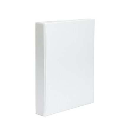 Cartella a marsupio Pardo A4 con 4 anelli da 25 mm - Busta sul dorso e sulla copertina - Colore bianco