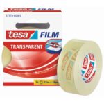 Tesa Tesafilm Nastro autoadesivo trasparente 19 mm x 33 m - Resistente allo strappo - Senza PVC