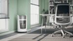 Leitz IQ OptiMax Office Distruggidocumenti manuale DIN P5 - Distrugge fino a 10 fogli - Tempo di funzionamento continuo 120 m - Cestino da 35 L con tecnologia a rotazione - Colore bianco/grigio - immagine 5