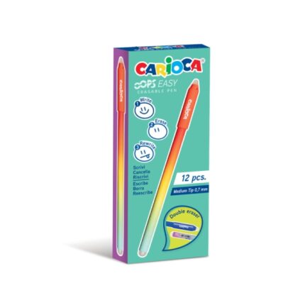 Carioca Oops Easy Penna cancellabile con punta da Ø 0