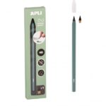 Apli Infinite Pencil Up North Espositore con 20 confezioni di matite Infinito HB + mina di ricambio + cappuccio protettivo - Per scrivere fino a 16 km - Colori assortiti - immagine 2