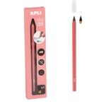 Apli Infinite Pencil Up North Espositore con 20 confezioni di matite Infinito HB + mina di ricambio + cappuccio protettivo - Per scrivere fino a 16 km - Colori assortiti - immagine 5