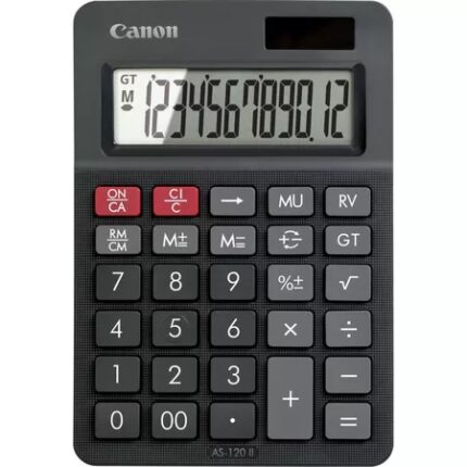 Canon AS-120 II Calcolatrice da tavolo con display LCD a 12 cifre - Funzioni di marcatura