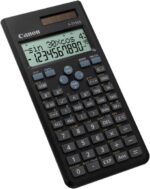 Canon F-715SG Calcolatrice scientifica con display LCD a 2 righe e 16 cifre - Calcolo interno fino a 16 cifre - 250 funzioni e caratteristiche - Custodia protettiva - Alimentazione solare e a batterie - Colore nero - immagine 3