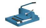 Dahle 842 Taglierina a leva per spessori elevati con capacità fino a 300 fogli - Lama superiore in acciaio di Solingen - Piano di lavoro in metallo - Guida di taglio sostituibile - immagine 2