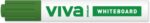 Molin Viva Confezione da 4 pennarelli per lavagna bianca - Punta tonda in fibra sintetica - Tratto 3 mm - Inchiostro a base alcolica - Colori assortiti - immagine 5