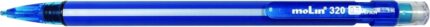5 mm - Corpo triangolare - Gomma integrata - Colore blu