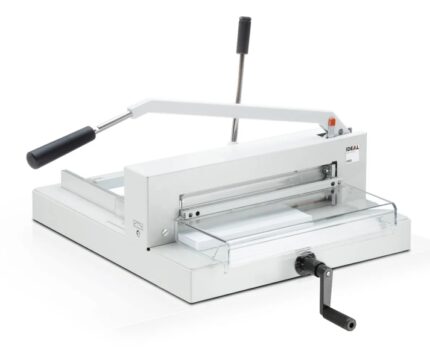 DHP IDEAL 4305 Taglierina a leva con capacità fino a 500 fogli (70 g/m²) - Lama in acciaio tedesco - Leva con sistema di protezione - Sistema di sicurezza SCS