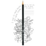 Faber-Castell Castell 1111 Matita di grafite HB - Mina resistente alla rottura - Corpo con finitura nera - immagine 3