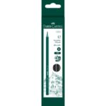 Faber-Castell Castell 1111 Matita di grafite 2B - Mina resistente alla rottura - Corpo con finitura nera - immagine 2
