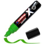 Edding X 6900 Caramello Confezione da 3 pennarelli multisuperficie permanenti a inchiostro opaco - Punta smussata con tratto 2-10 mm - Colori: giallo, verde e magenta - immagine 3