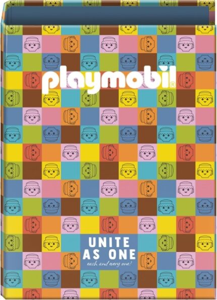 Dohe Playmobil Unite as One Raccoglitore a 4 anelli misti da 40 mm - Formato Folio - Copertina in cartoncino rivestito plastificato