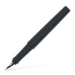 Faber-Castell Poly Pack con penna a sfera Poly Ball e penna stilografica Poly Pen con pennino B - Clip in metallo - Colore nero - immagine 4