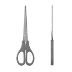 ErichKrause EasyCut Forbici in acciaio inossidabile 19 cm - Doppia affilatura avanzata - Colori assortiti a caso - immagine 3