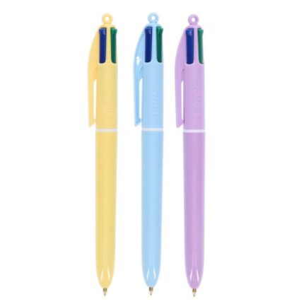 0 mm - Inchiostro a base di olio - Corpo in colori pastello - 4 colori