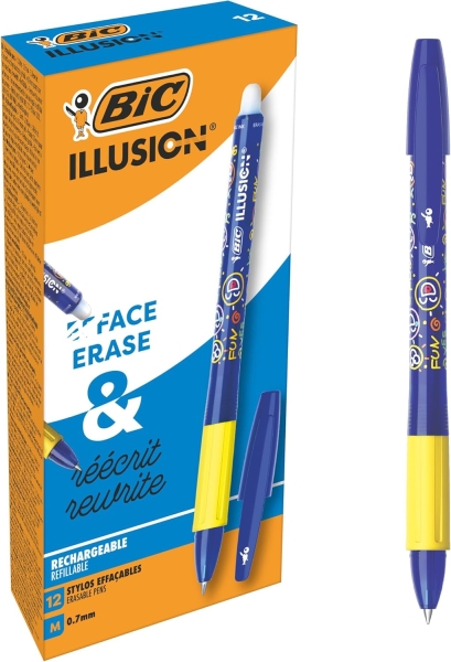 Bic Illusions Penna cancellabile - Punta media da 0