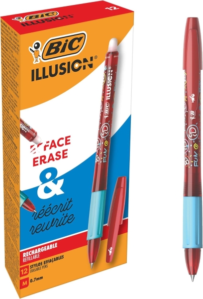 Bic Illusions Penna cancellabile - Punta media da 0