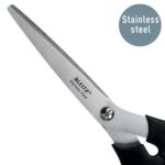 Forbici Leitz in acciaio inossidabile 18,5 cm - Impugnatura ergonomica - Colore nero - immagine 3